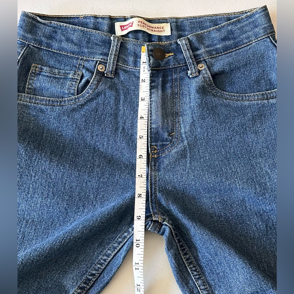 Levi’s Classic Big boys Blue Denim Jeans size 14 W27 L 29 - Picture 7 of 12